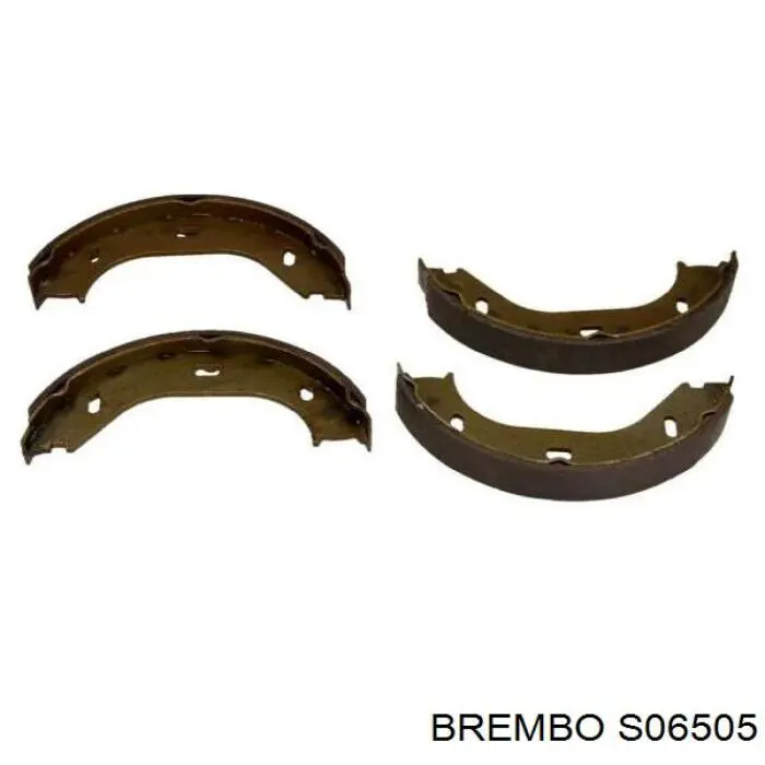 Колодки гальмові задні, барабанні S06505 Brembo