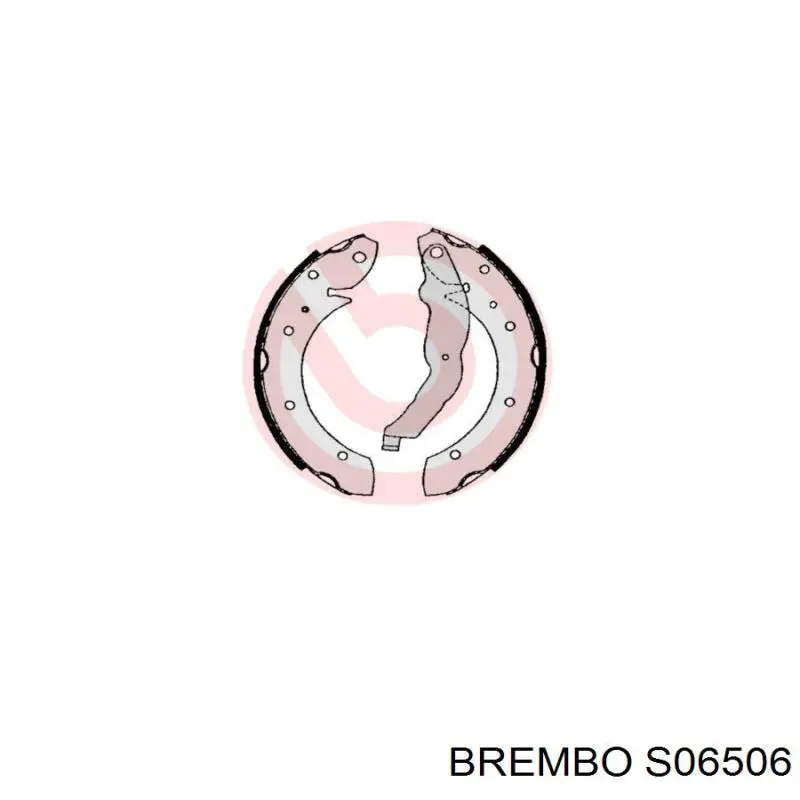 Колодки гальмові задні, барабанні Brembo S06506 ціна, від 26.34 USD