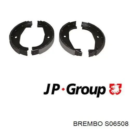 Колодки ручника S06508 Brembo