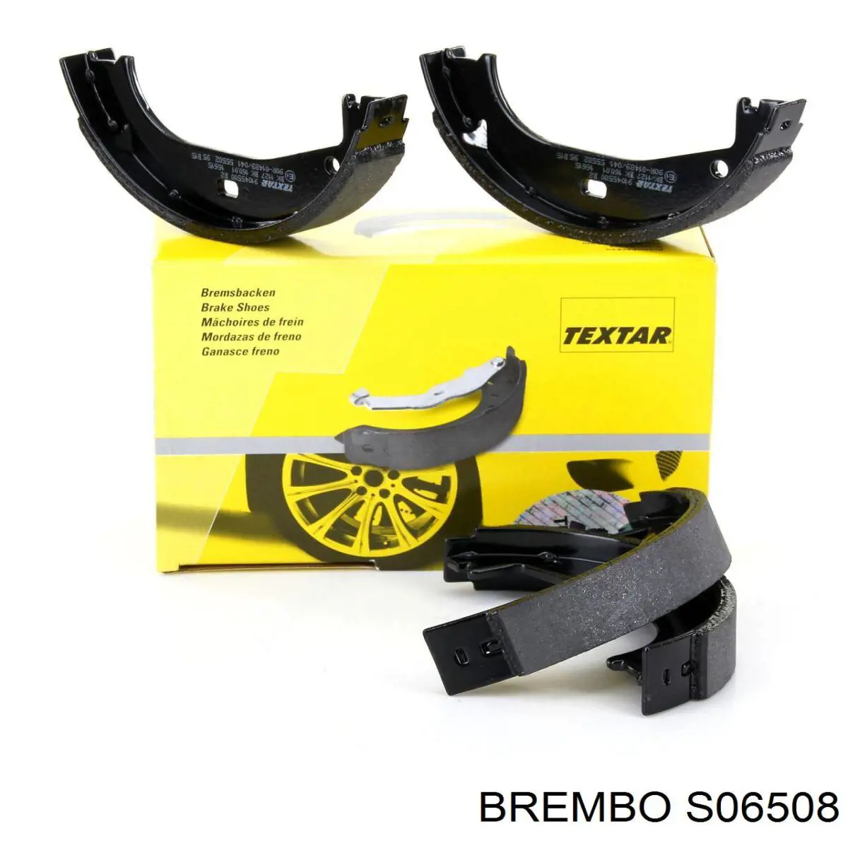 S06508 Brembo Гальмівні колодки ручника