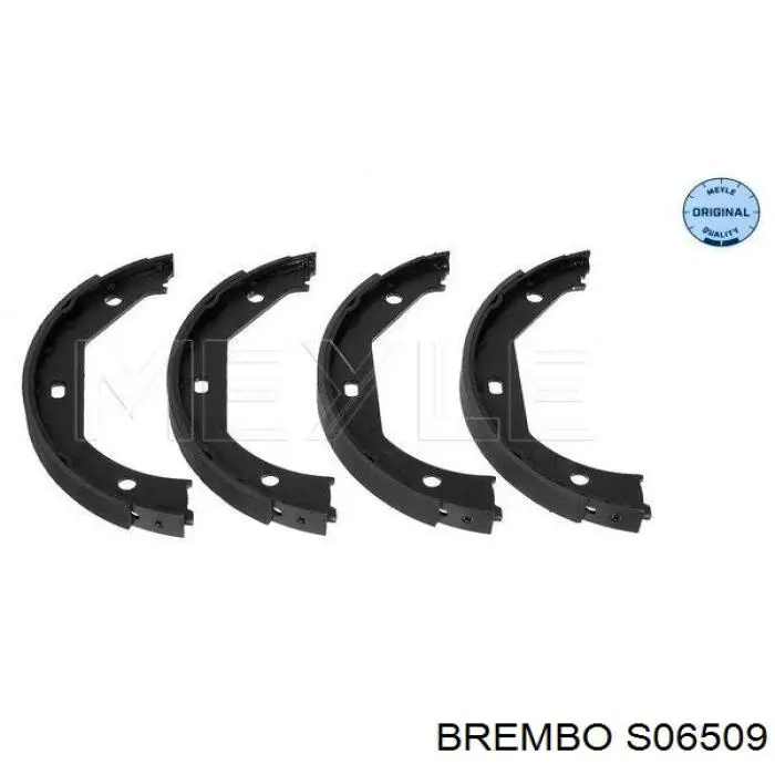 Купити S06509 Brembo Гальмівні колодки гальма стоянки