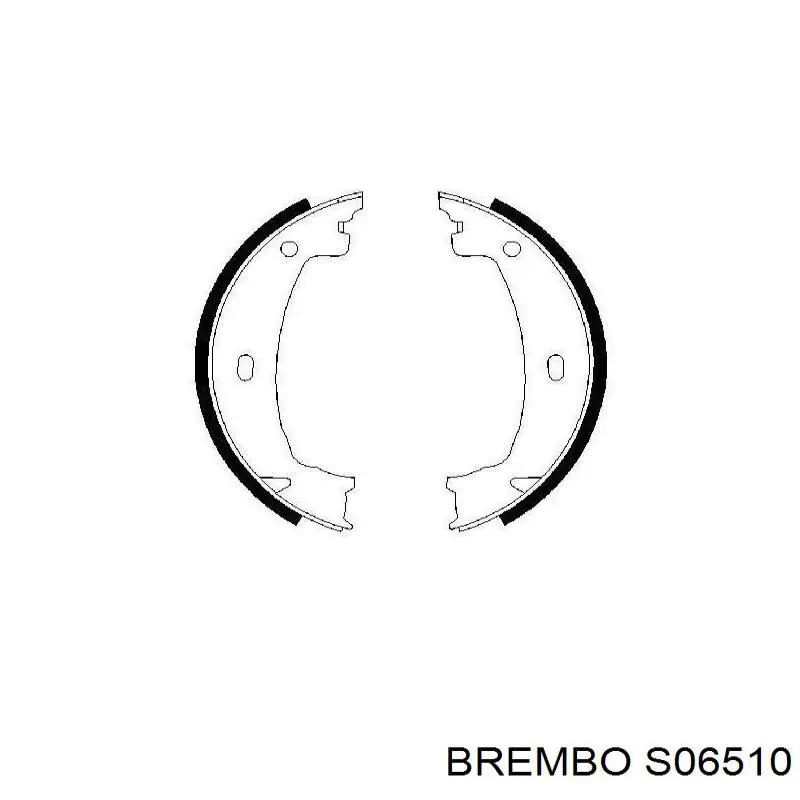 Купити S06510 Brembo Гальмівні колодки гальма стоянки