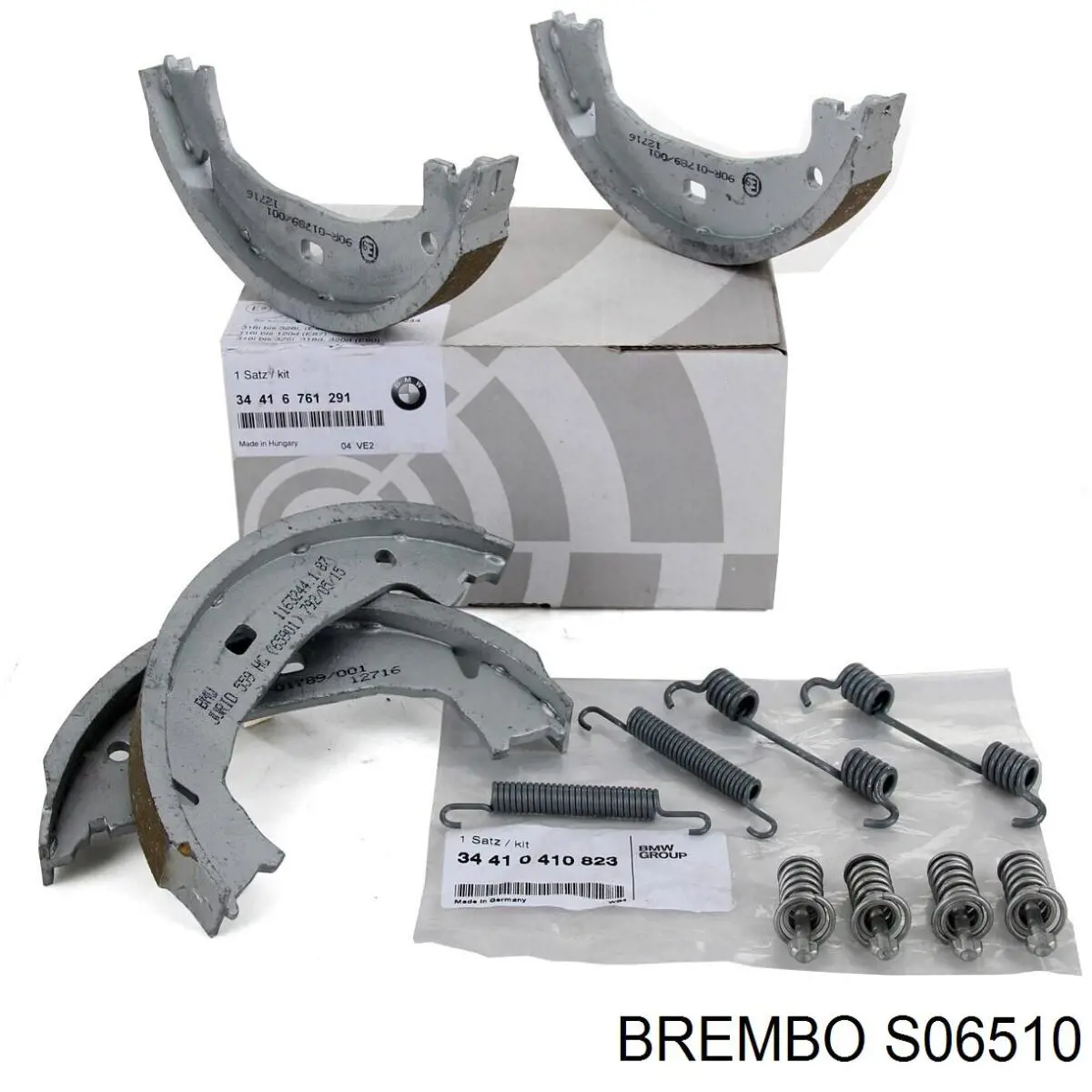 S06510 Brembo Гальмівні колодки ручника