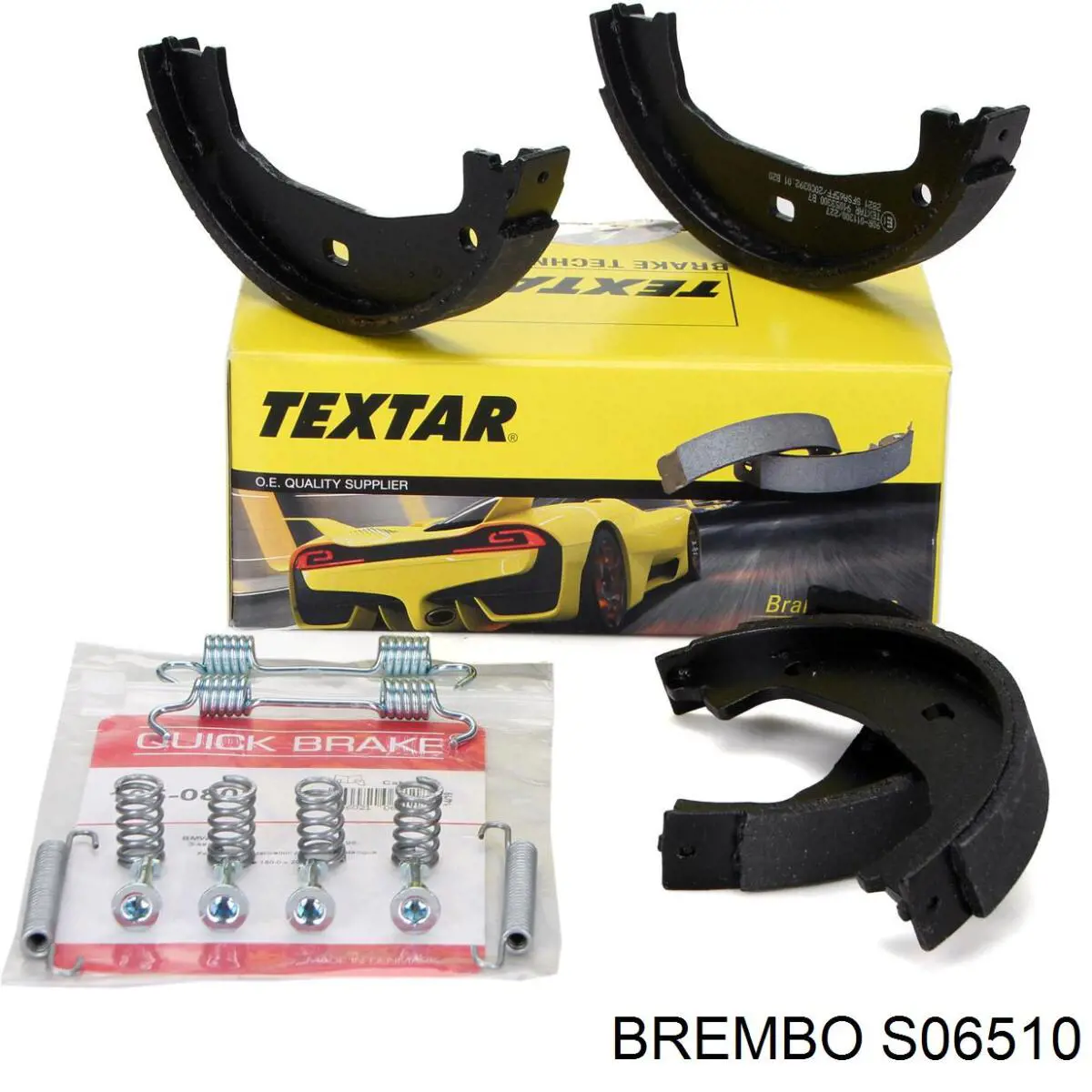 Колодки ручника / стоянкового гальма Brembo S06510 ціна, від 18.60 USD