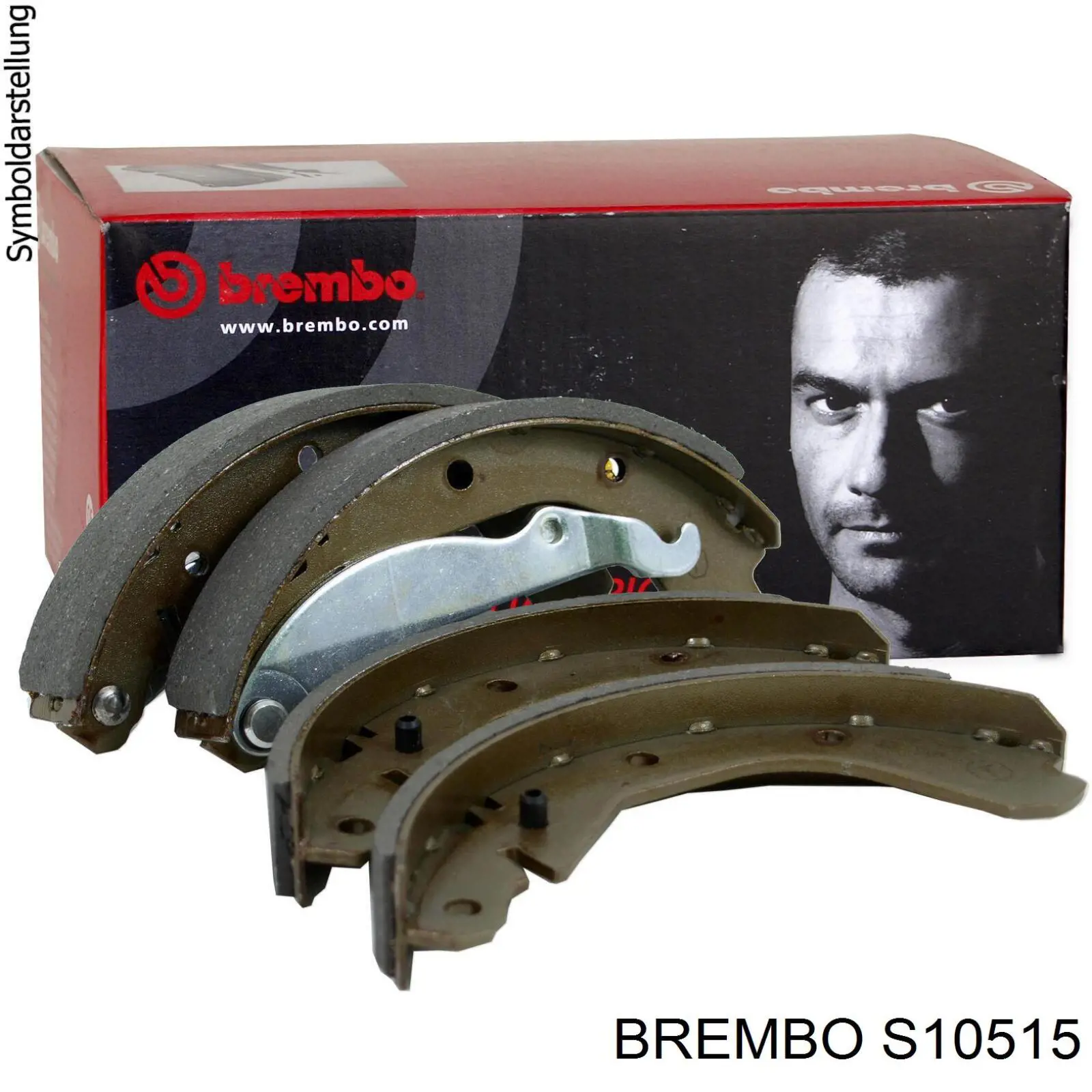 Колодки стоянкового гальма Brembo S10515