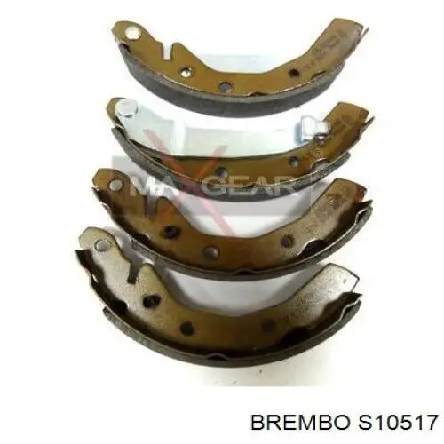 Гальма робочі задні ножні і гальмівні барабани Brembo S10517