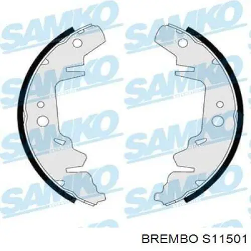 Гальма робочі задні ножні і гальмівні барабани Brembo S11501
