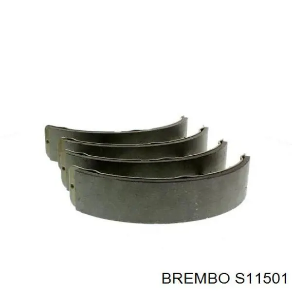S11501 Brembo Колодки гальмівні задні, барабанні