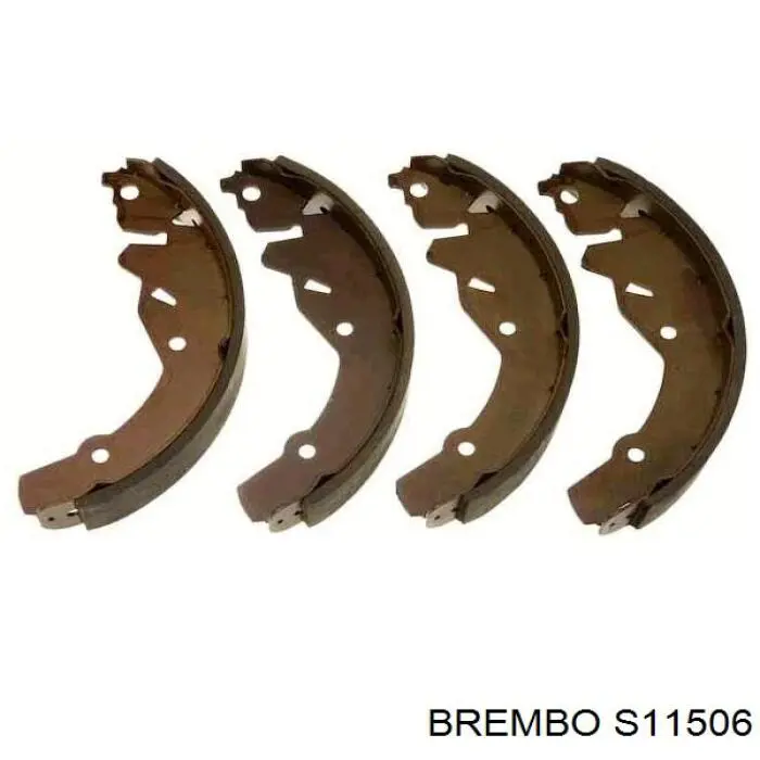 Колодки гальмові задні, барабанні S11506 Brembo