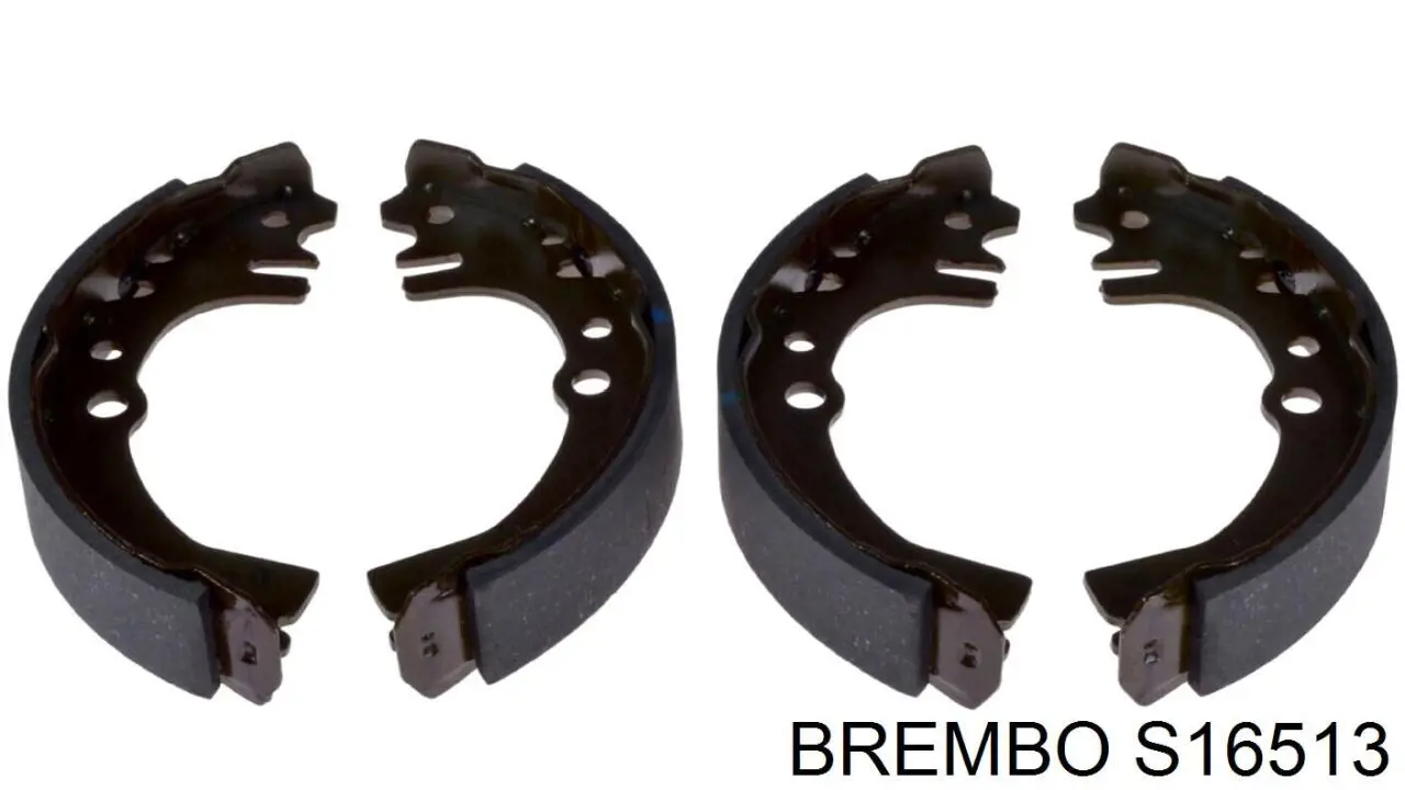 S16513 Brembo колодки гальмові задні, барабанні