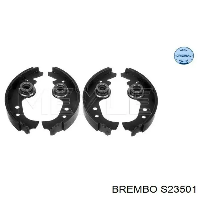 Купити S23501 Brembo Колодки гальмові задні, барабанні