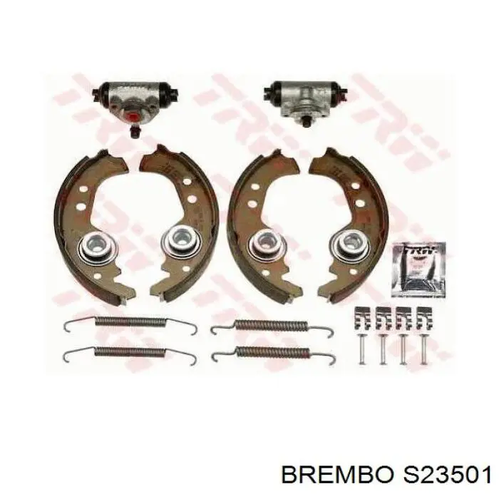Колодки гальмові задні, барабанні S23501 Brembo