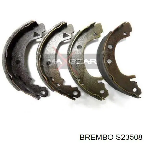 S23508 Brembo колодки гальмові задні, барабанні