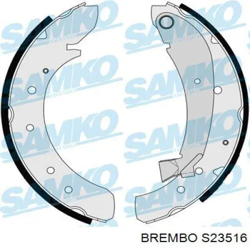 Купити S23516 Brembo Колодки гальмові задні, барабанні