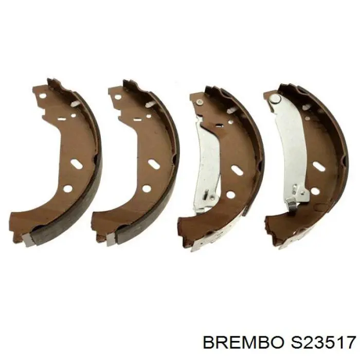 Гальма робочі задні ножні і гальмівні барабани Brembo S23517