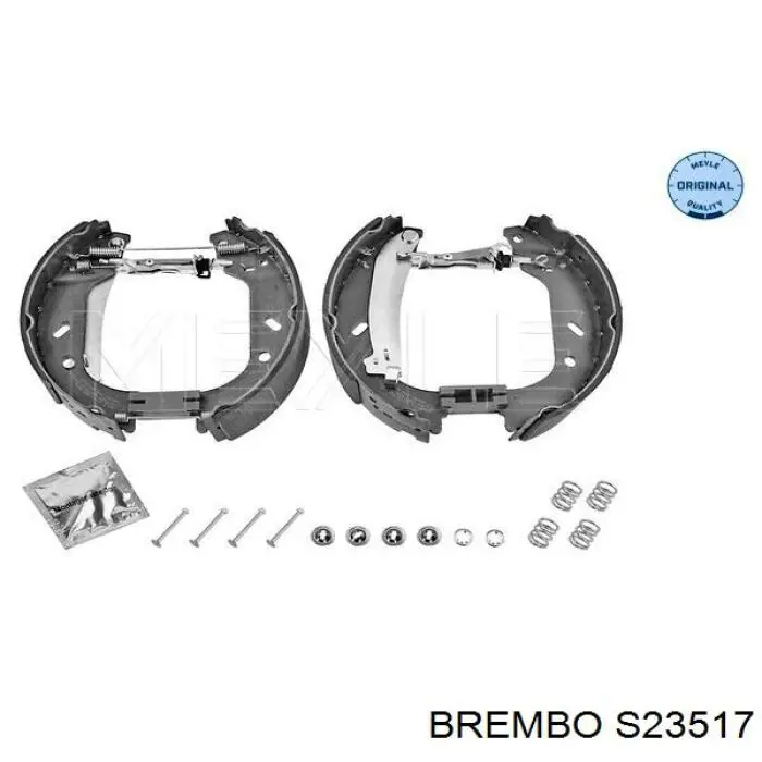 Купити S23517 Brembo Колодки гальмові задні, барабанні
