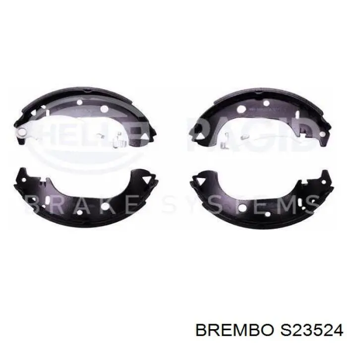 Гальма робочі задні ножні і гальмівні барабани Brembo S23524