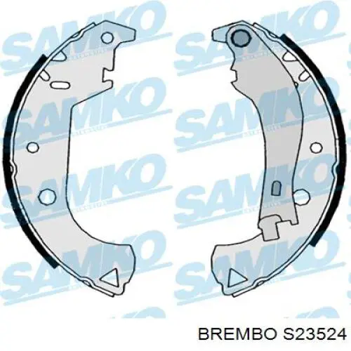 Колодки гальмові задні, барабанні S23524 Brembo