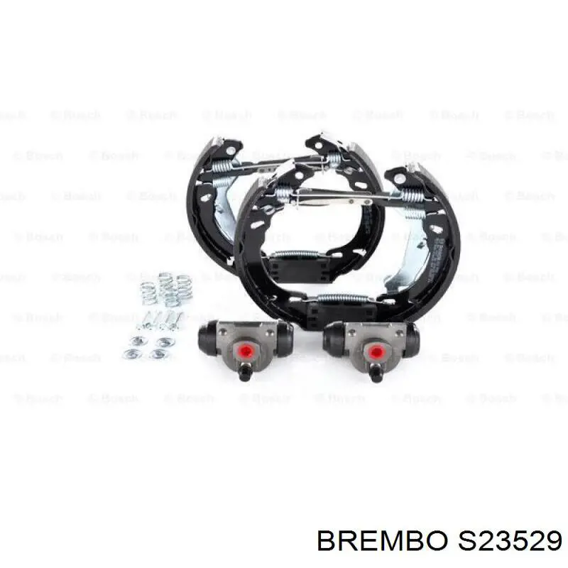 Гальма робочі задні ножні і гальмівні барабани Brembo S23529