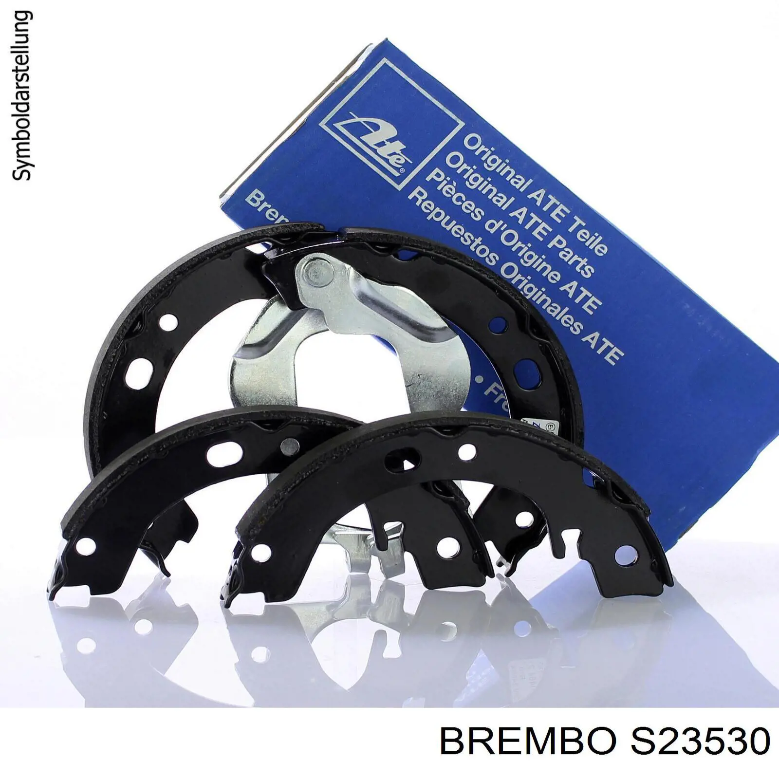 S23530 Brembo Колодки гальмівні задні, барабанні