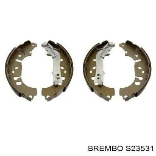 Гальма робочі задні ножні і гальмівні барабани Brembo S23531