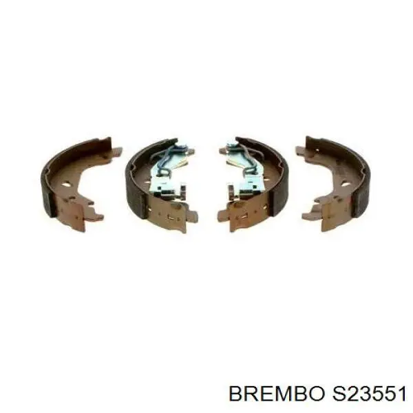 S23551 Brembo колодки гальмові задні, барабанні