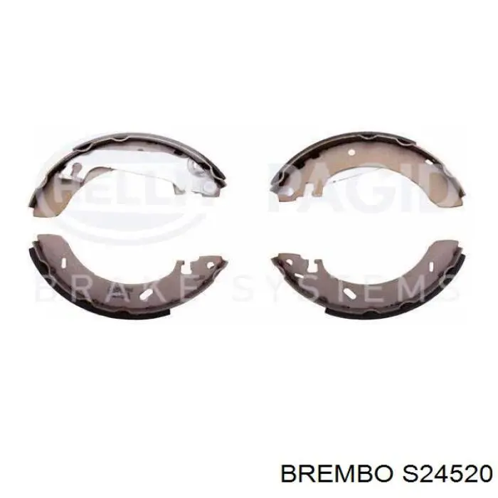 Купити S24520 Brembo Колодки гальмові задні, барабанні
