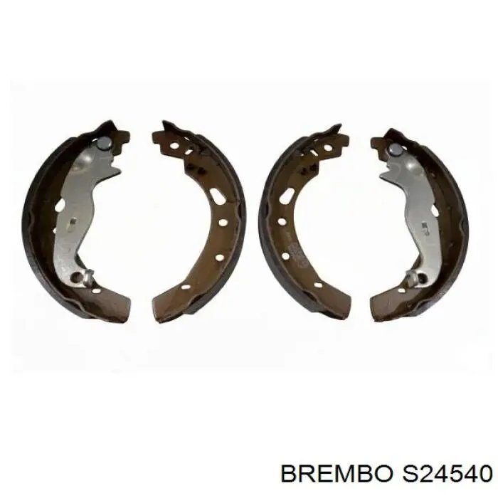 S24540 Brembo Колодки гальмівні задні, барабанні