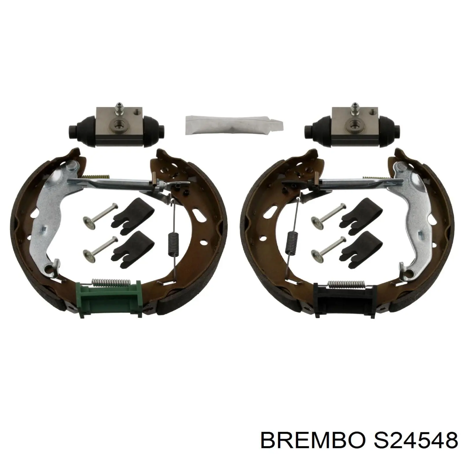 S24548 Brembo колодки гальмові задні, барабанні