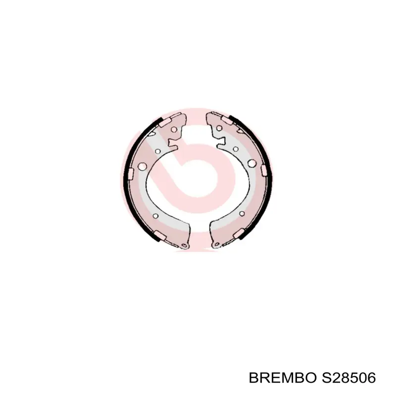 Гальма робочі задні ножні і гальмівні барабани Brembo S28506