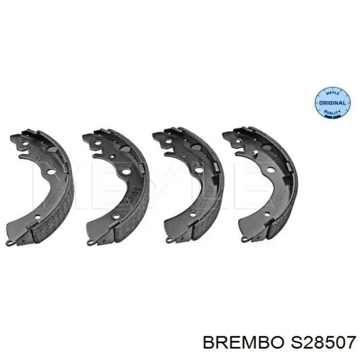 S28507 Brembo колодки гальмові задні, барабанні