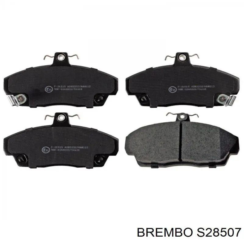 S28507 Brembo Колодки гальмівні задні, барабанні