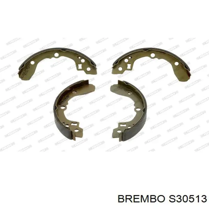 Купити S30513 Brembo Колодки гальмові задні, барабанні