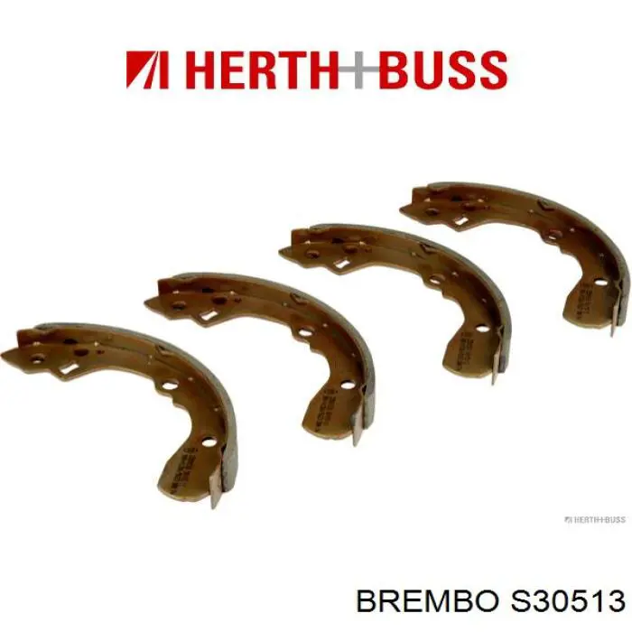 Колодки гальмові задні, барабанні S30513 Brembo