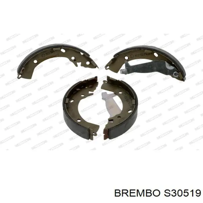 Колодки гальмові задні, барабанні S30519 Brembo