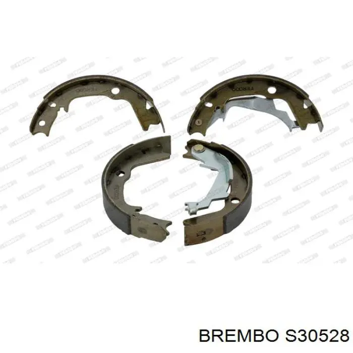 Купити S30528 Brembo Гальмівні колодки гальма стоянки