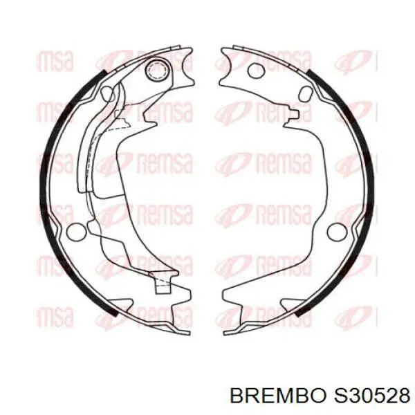 Колодки ручника S30528 Brembo