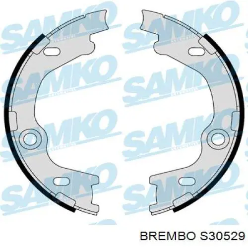 Колодки ручника S30529 Brembo