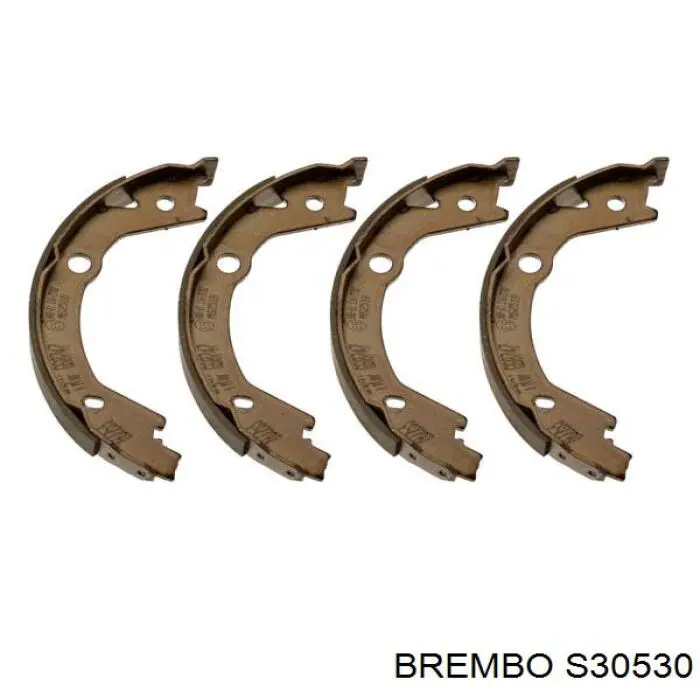 Колодки ручника S30530 Brembo