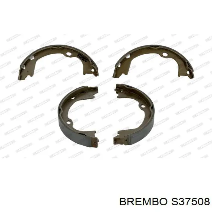 Купити S37508 Brembo Гальмівні колодки гальма стоянки