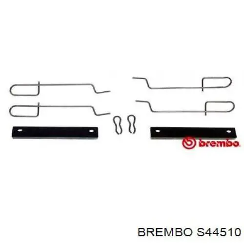Колодки стоянкового гальма Brembo S44510