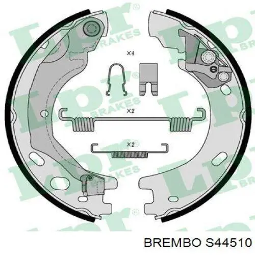 Колодки ручника S44510 Brembo