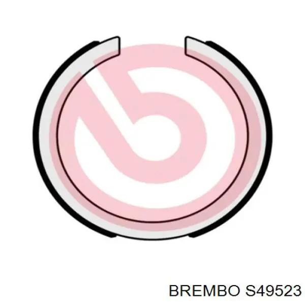 Купити S49523 Brembo Гальмівні колодки гальма стоянки