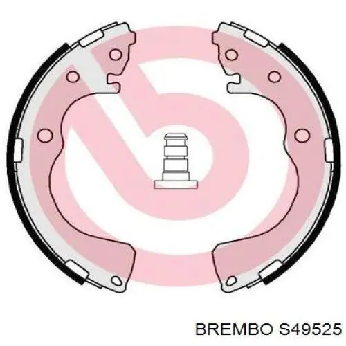 Колодки гальмові задні, барабанні Mazda LCY02638Z ціна, від 38.09 USD