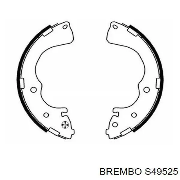Купити LCY02638Z Mazda Колодки гальмові задні, барабанні