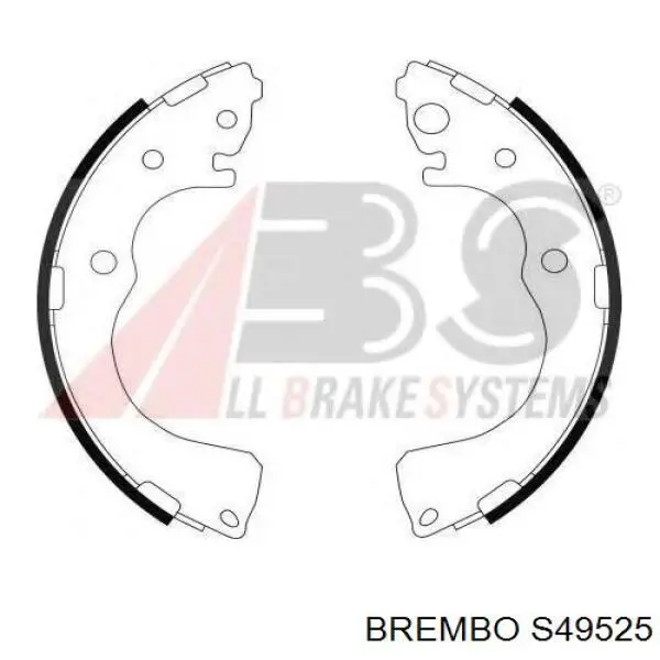 Колодки гальмові задні, барабанні LCY02638Z Mazda