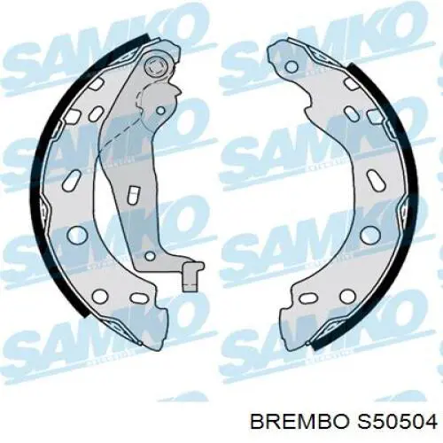 Колодки гальмові задні, барабанні S50504 Brembo