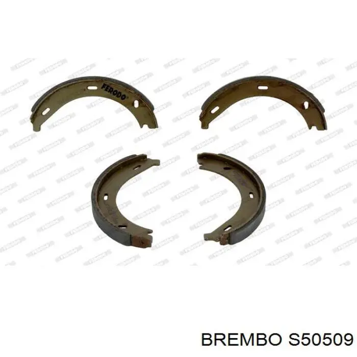 Купити S50509 Brembo Гальмівні колодки гальма стоянки