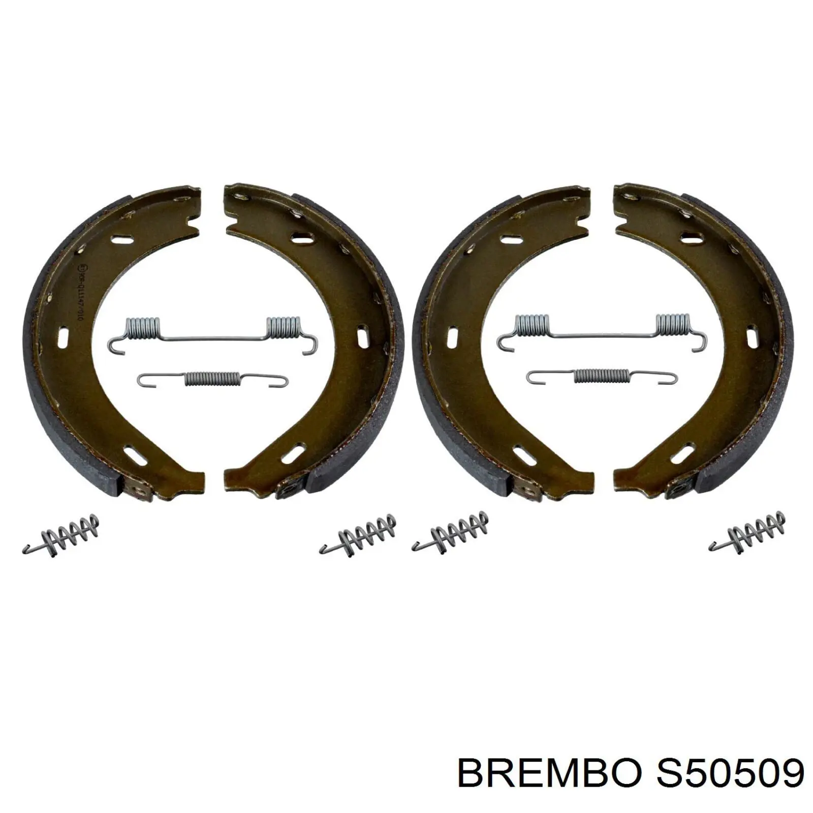 Колодки стоянкового гальма Brembo S50509