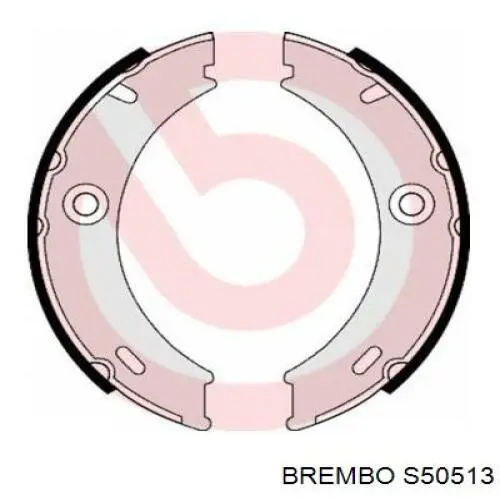 Колодки ручника/стоянкового гальма S50513 Brembo